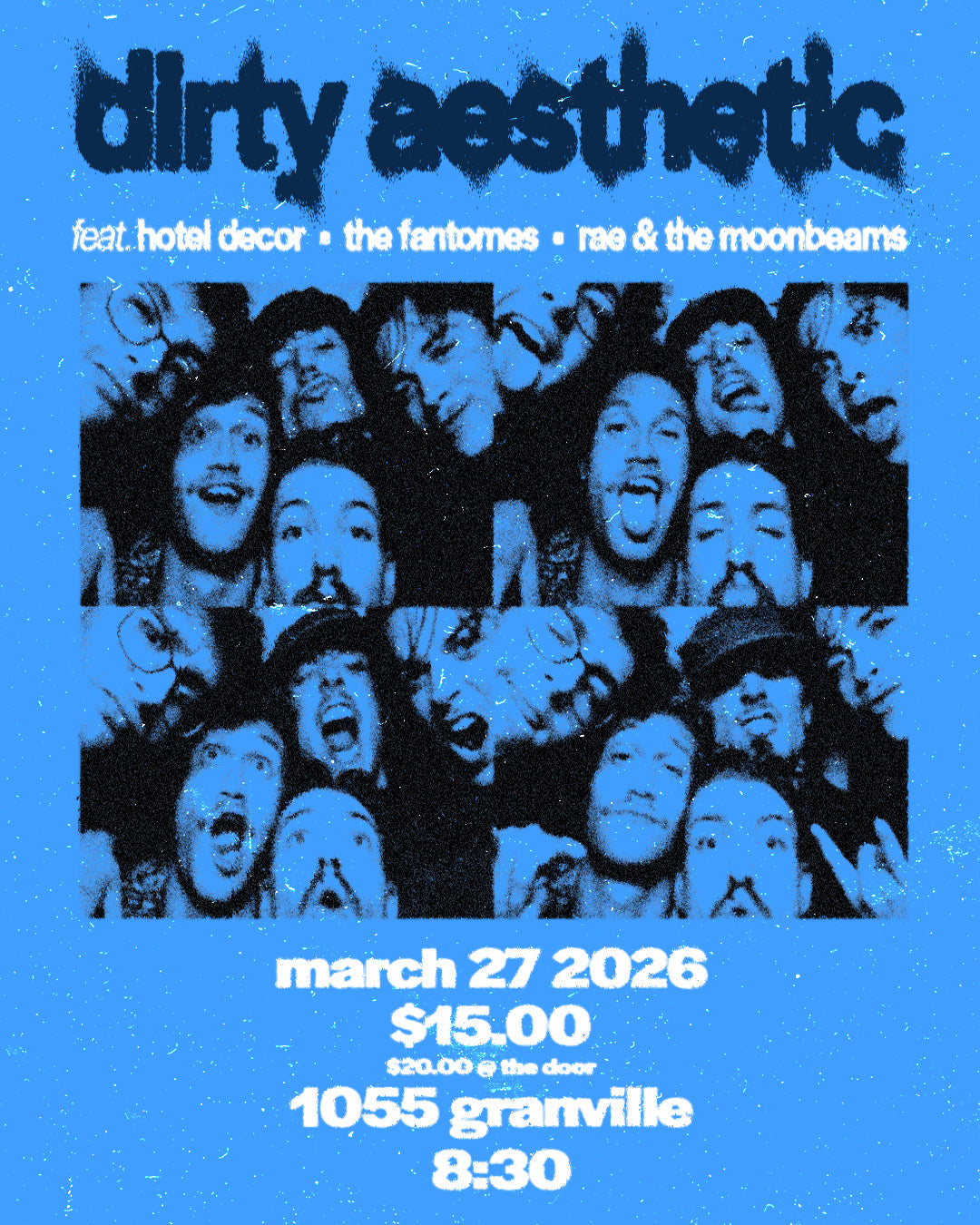 LIVE MUSIC AT LEO'S: Hotel Decor, The Fantomes, Rae & the Moonbeams, Dirty Aesthetic